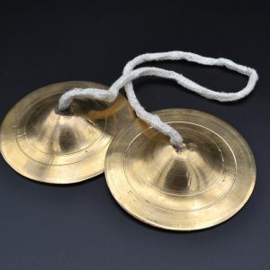 Clopotei Indieni Manjira Bronz 9 cm