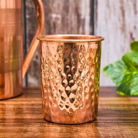 Pahar Cupru Hammered 250ml