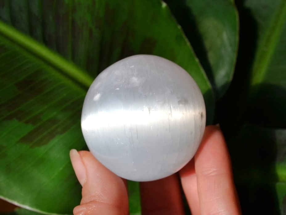 Sfera Selenit Natural 4.5 cm