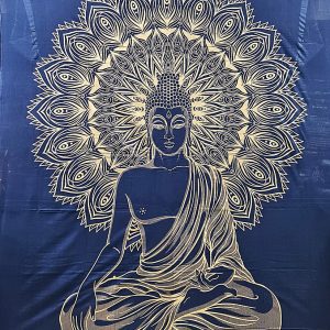 Panza Buddha Gold Blue