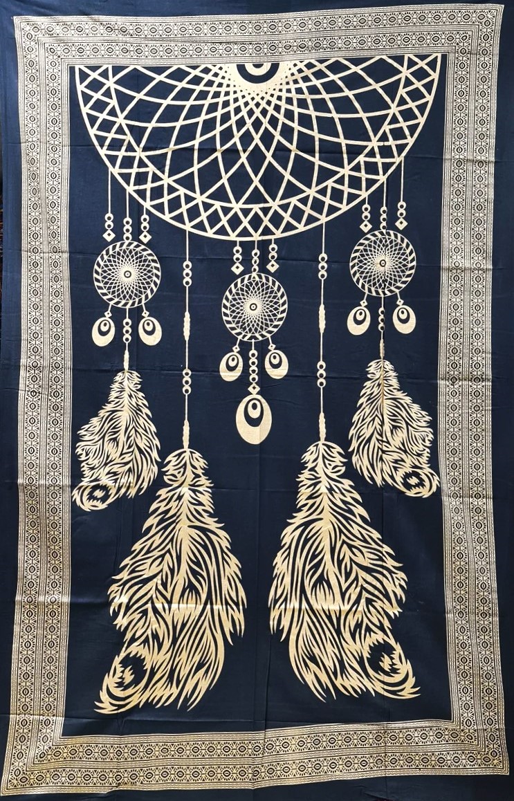 Panza Dream Catcher Gold Black