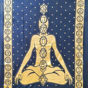 Panza 7 Chakra Gold Blue