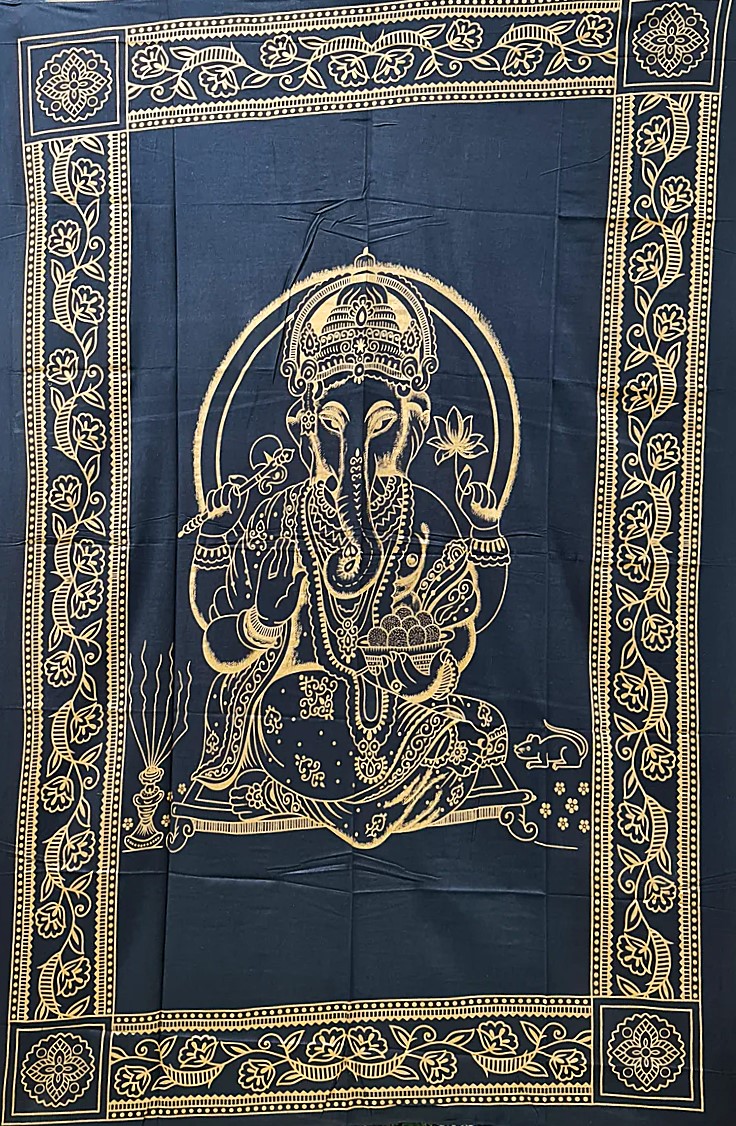 Panza Ganesha Gold Black
