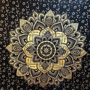 Panza Mandala Gold Black