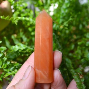 Bagheta Aventurin Rosu, 8 Fatete, 7 cm