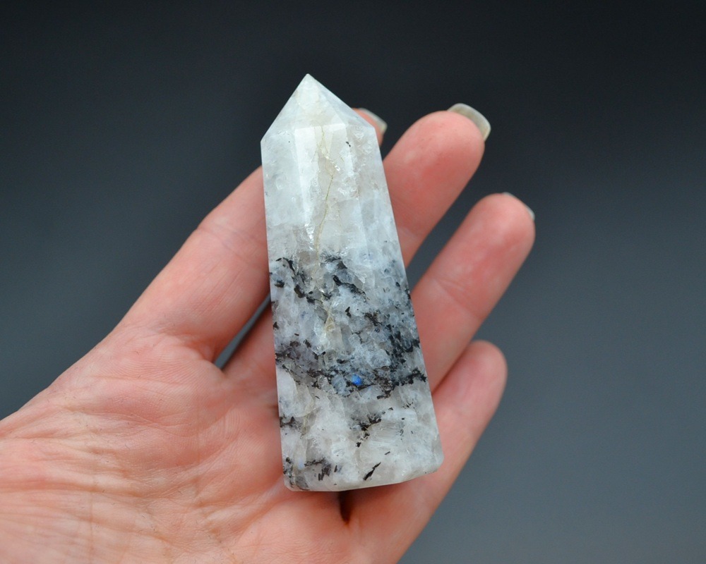 Bagheta Piatra Lunii 8 fetete, 7.7 cm - imagine 2