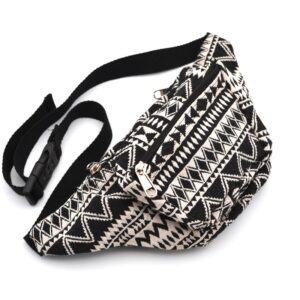Borseta Canvas Negru