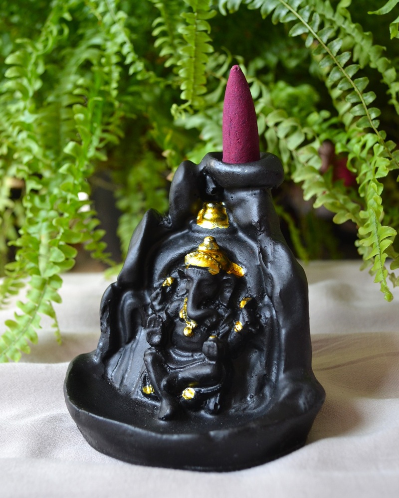 Cascada de fum Ganesha cu conuri backflow - imagine 2