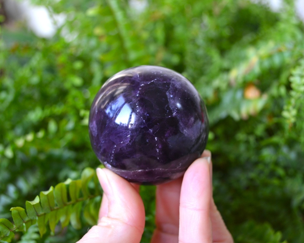 Sfera Ametist 5.4cm - imagine 3
