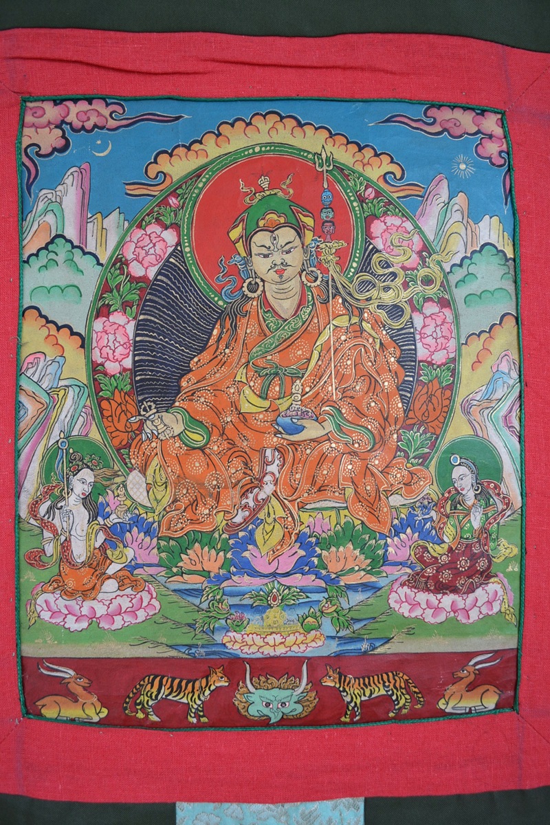 Thangka Tibetana Padmasambhava (Guru Rinpoche)