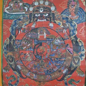 Thangka Tibetana Roata Vietii
