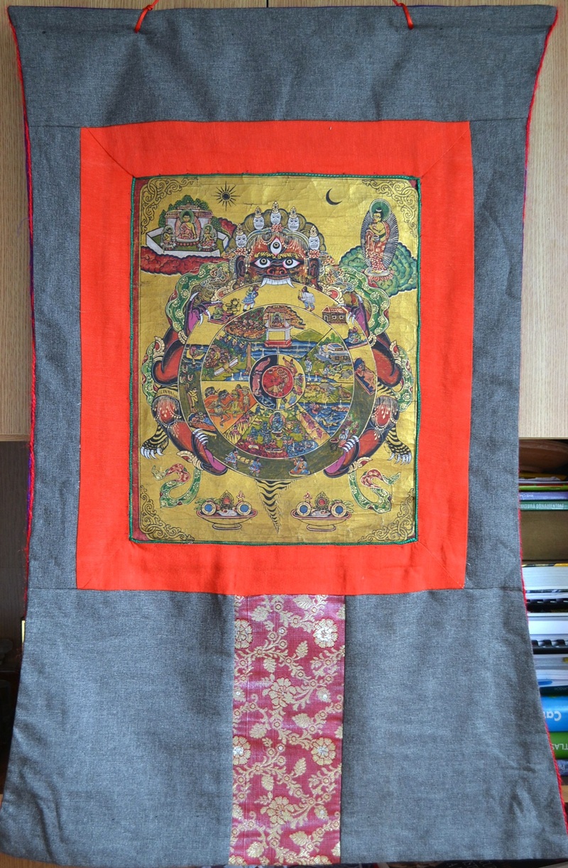Thangka Tibetana Roata Vietii - imagine 2
