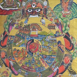 Thangka Tibetana Roata Vietii
