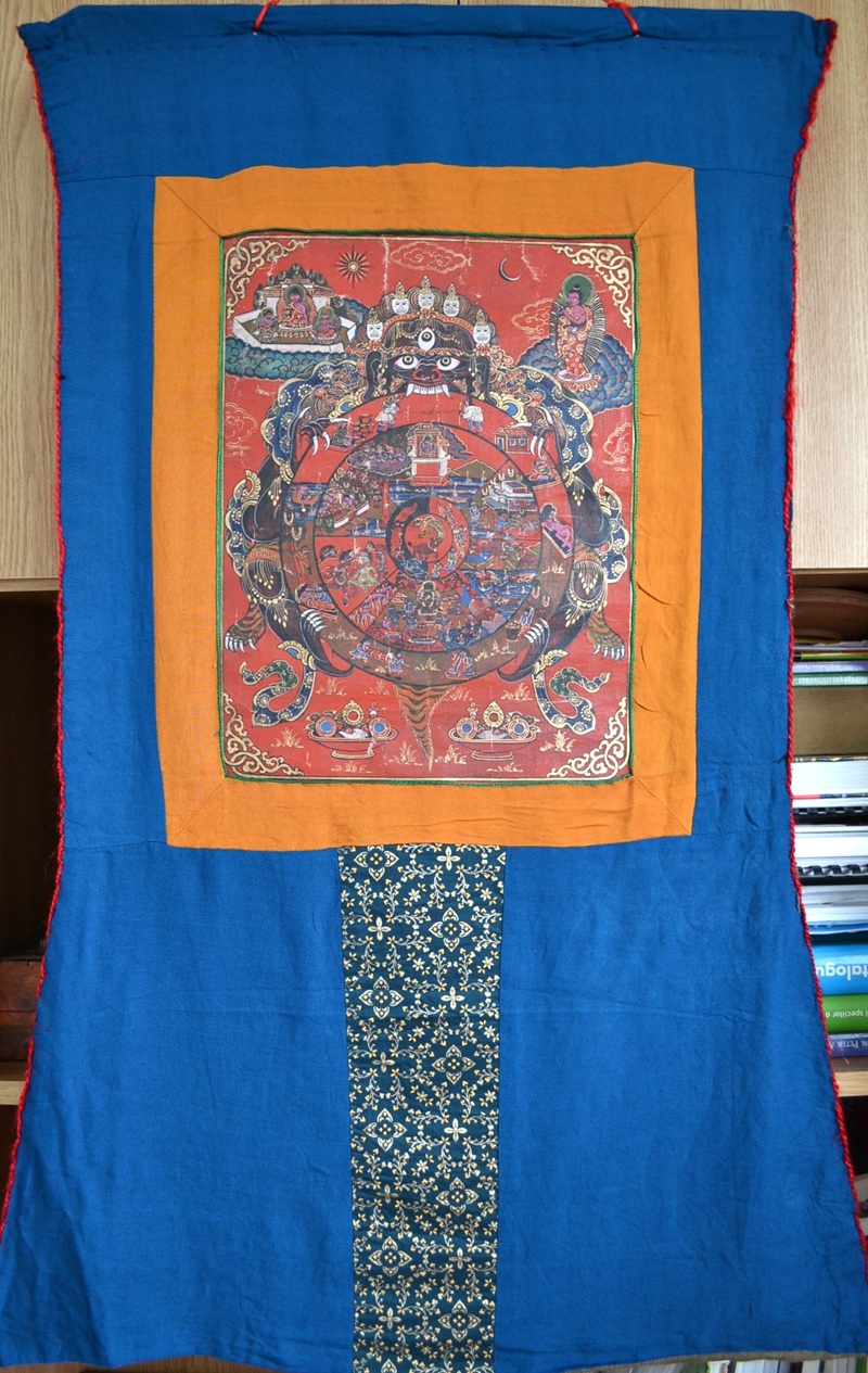 Thangka Tibetana Roata Vietii - imagine 2