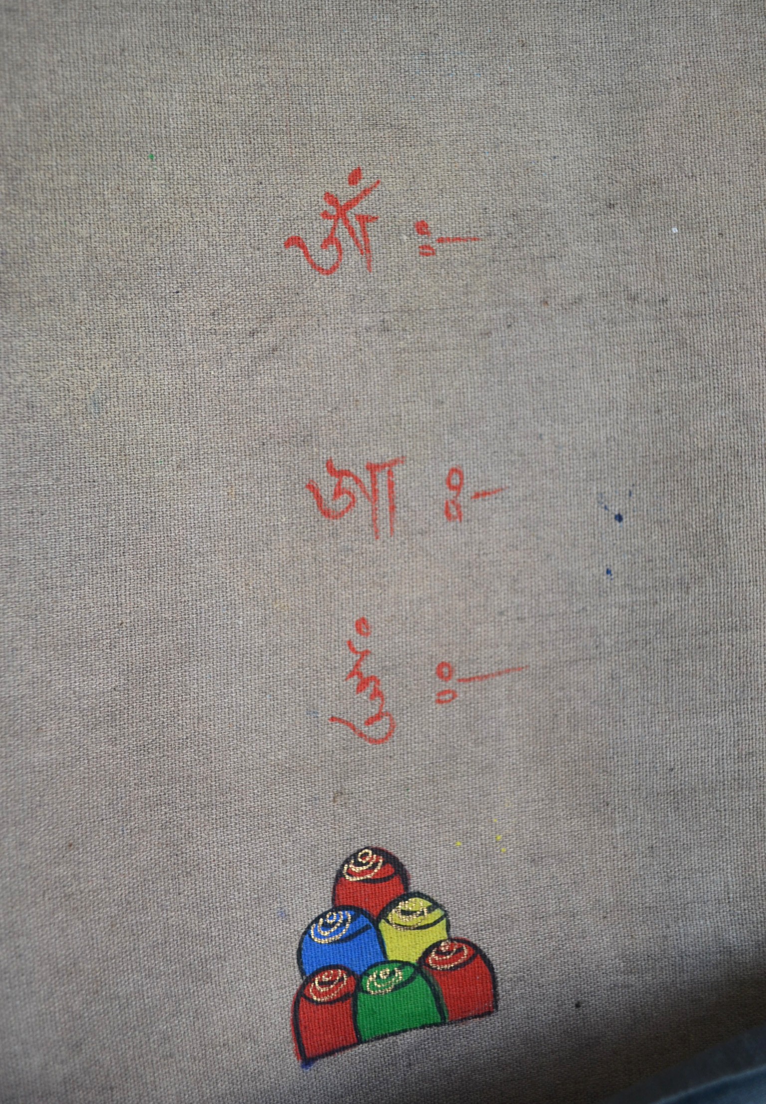 Thangka Tibetana Buddha Shakyamuni - imagine 5