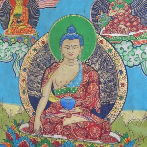 Thangka Tibetana Buddha Shakyamuni