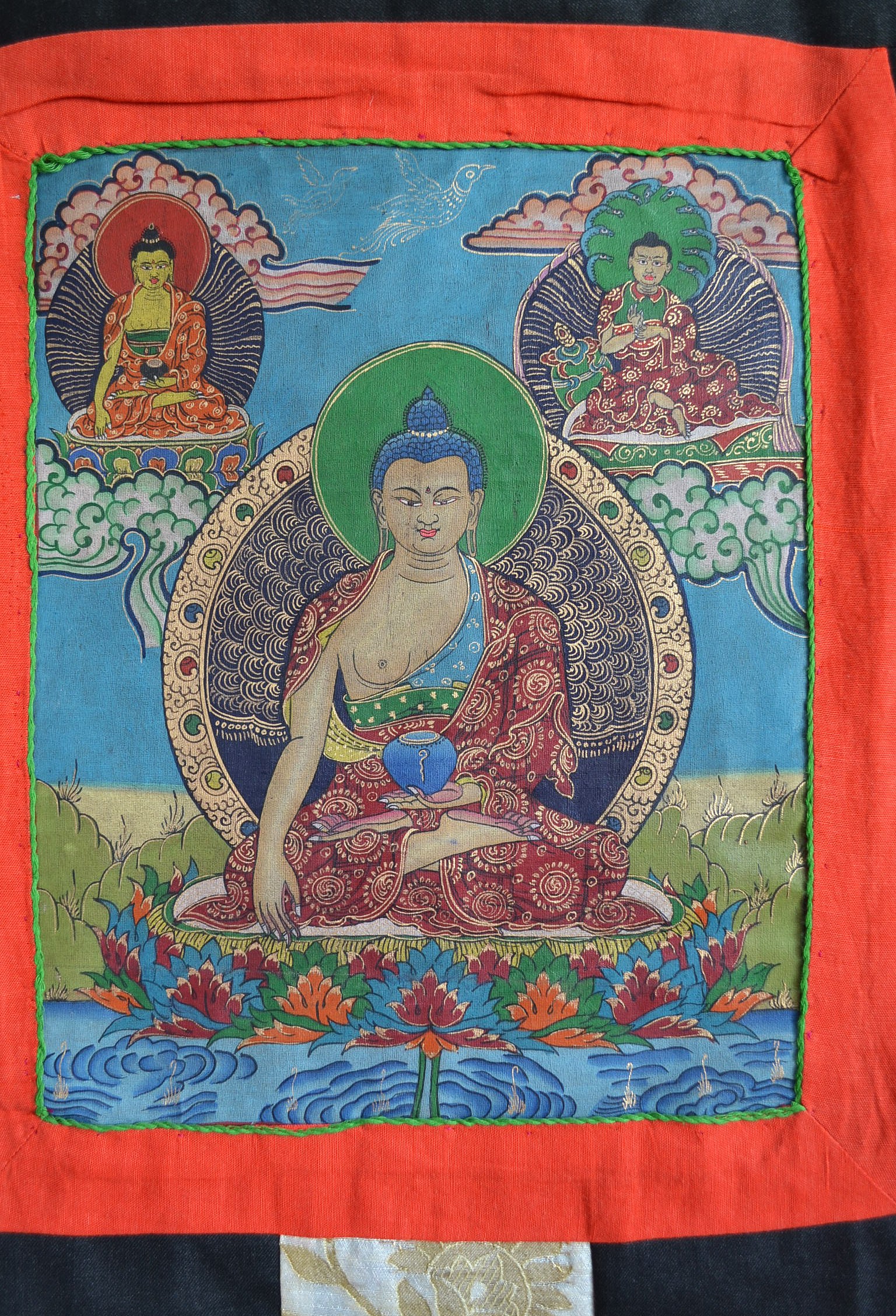 Thangka Tibetana Buddha Shakyamuni - imagine 4