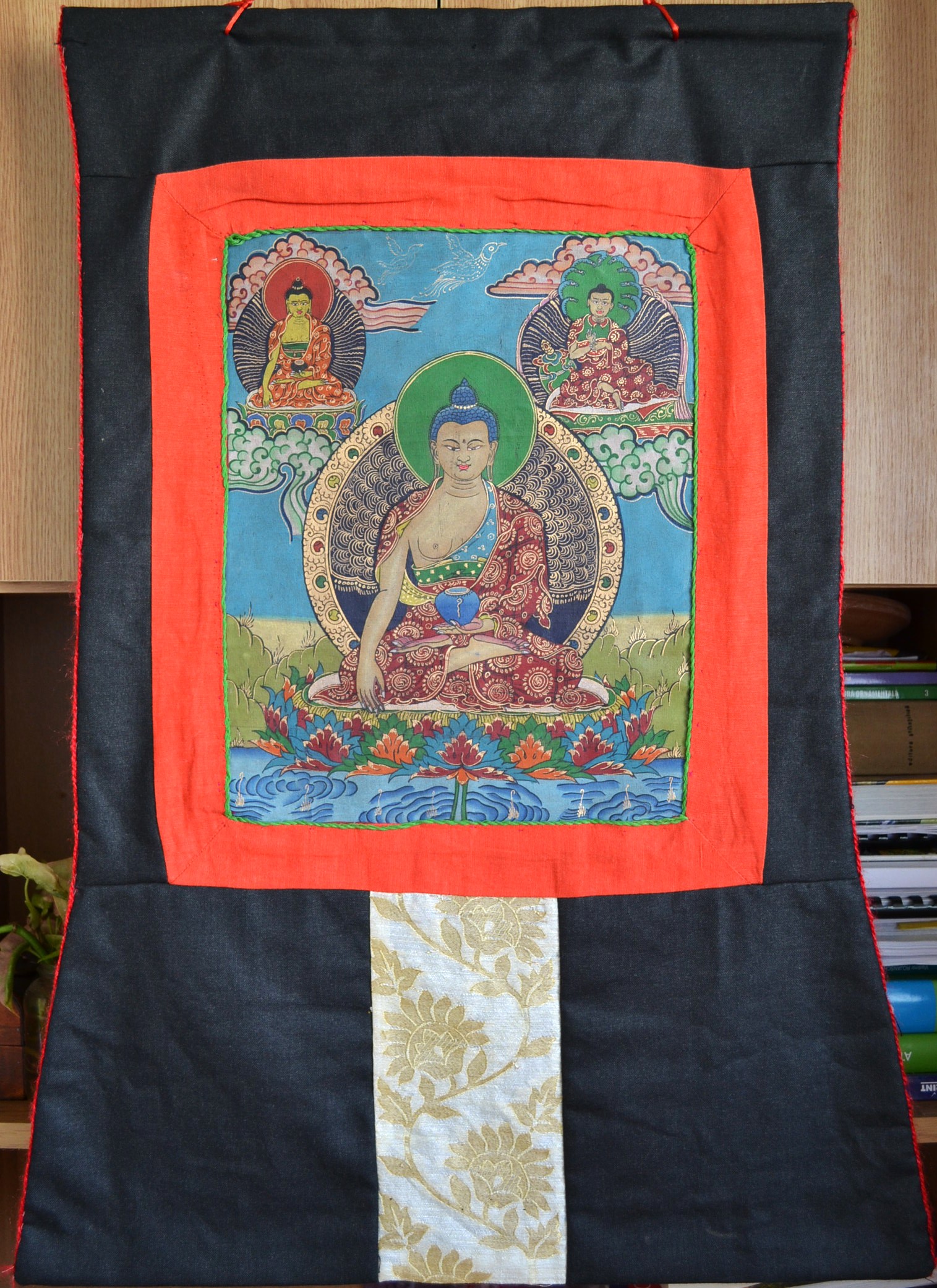 Thangka Tibetana Buddha Shakyamuni - imagine 2