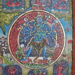 Thangka Tibetana Hevajra