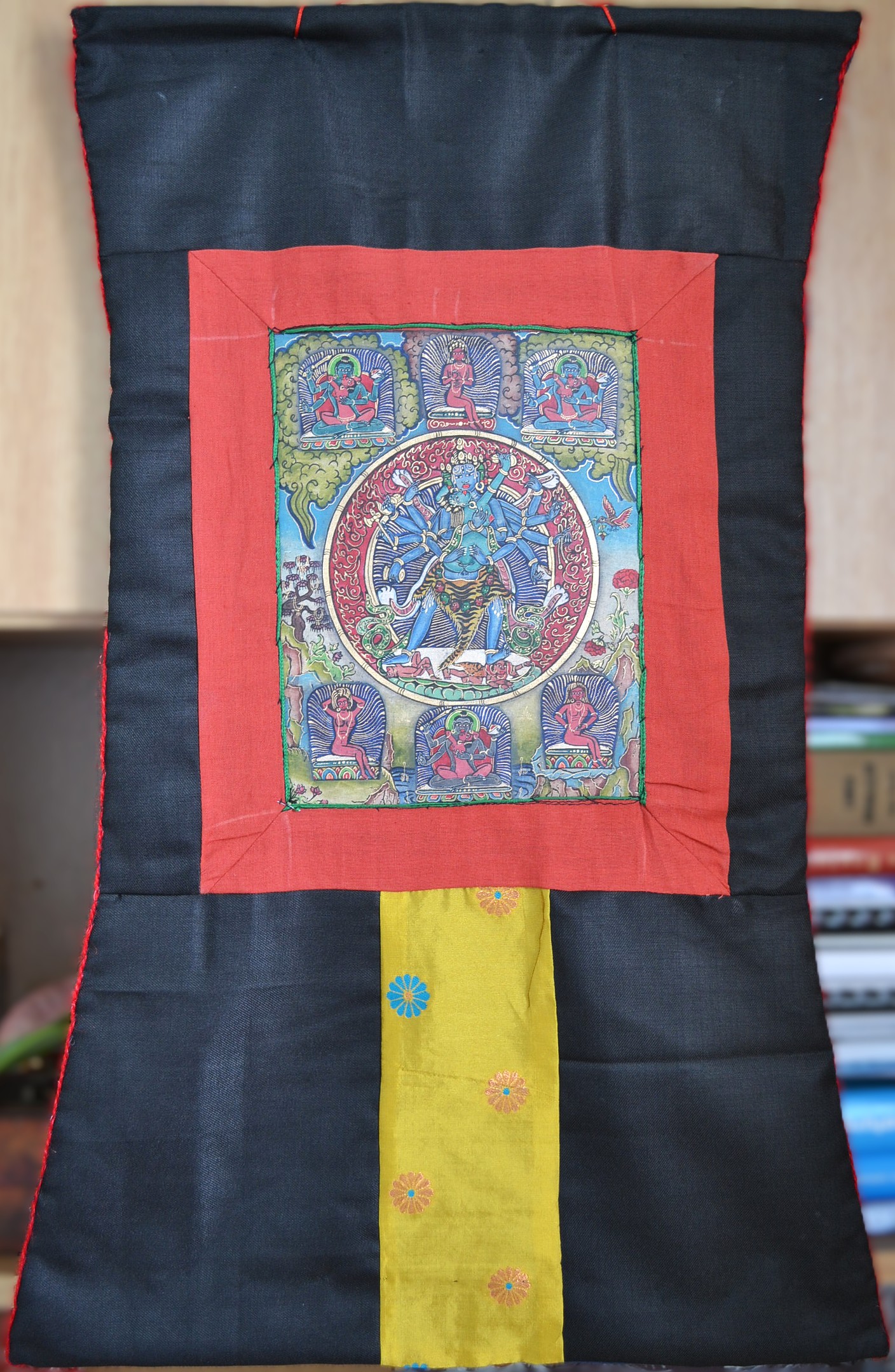 Thangka Tibetana Hevajra - imagine 2