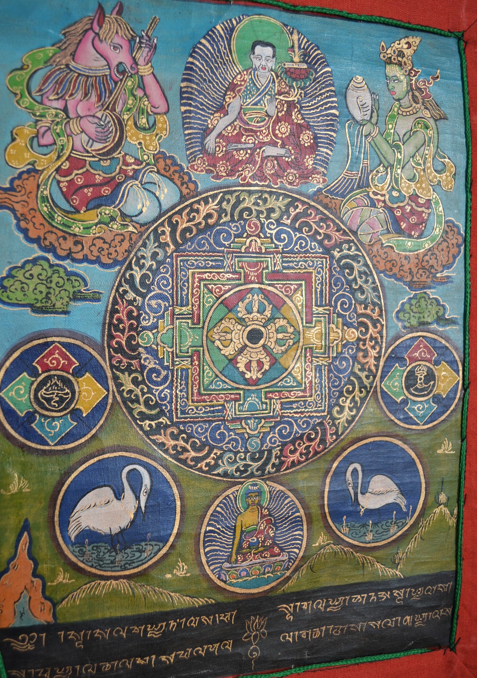 Thangka Tibetana Mandala - imagine 4