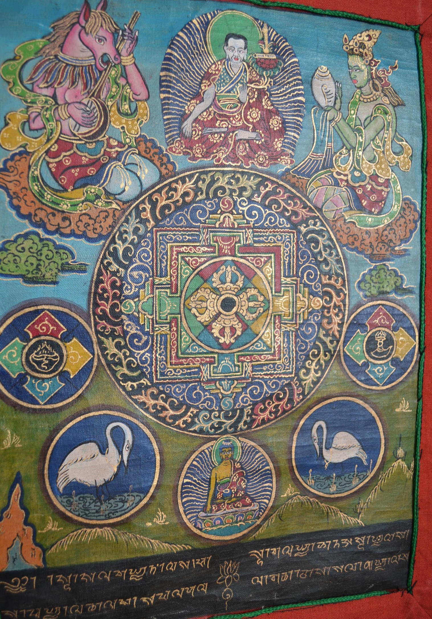 Thangka Tibetana Mandala - imagine 6