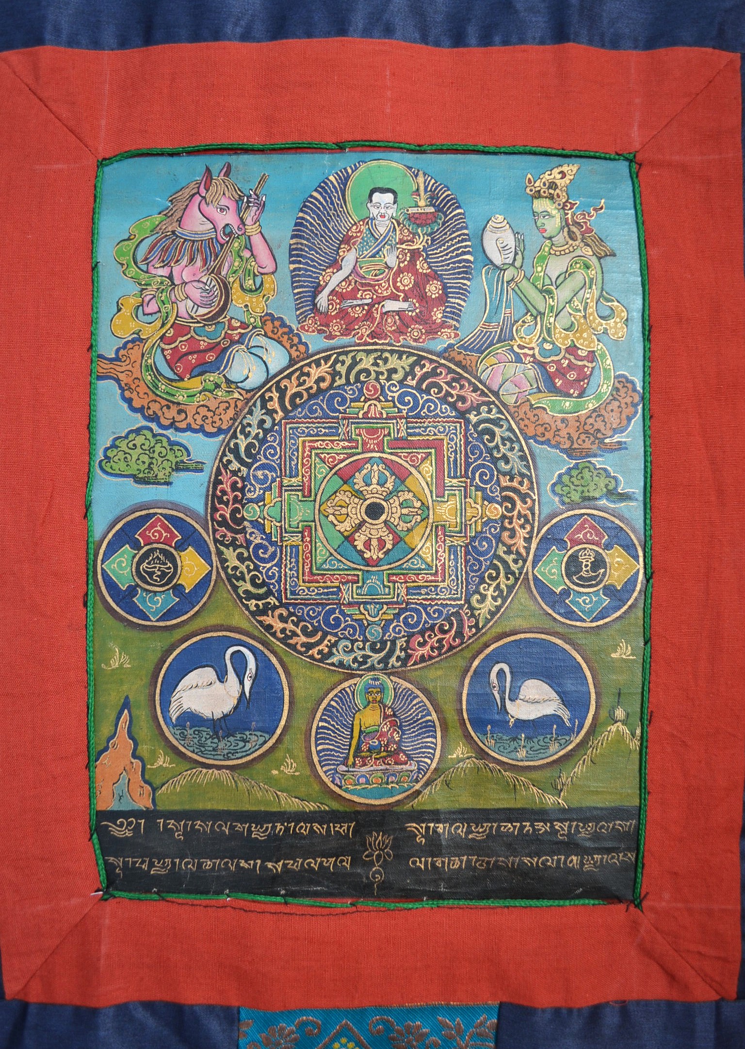 Thangka Tibetana Mandala - imagine 5