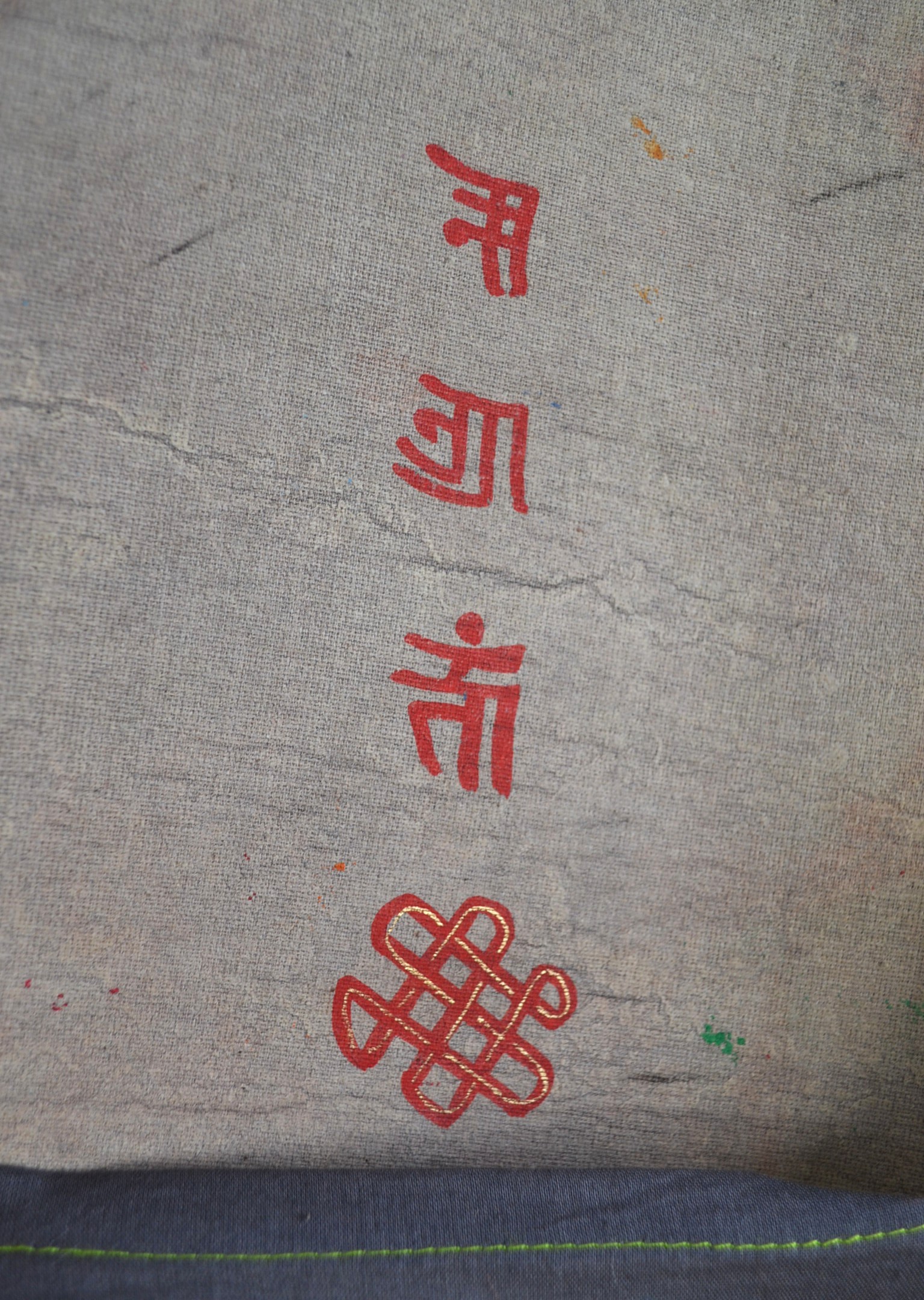 Thangka Tibetana Tara Albastra - imagine 8